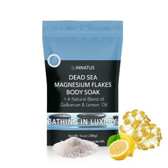 Pure Dead Sea Magnesium Flakes Bathing in Luxury Soak &ndash; Replenishing & Relaxing, Made in USA-IN-1030 image {6}