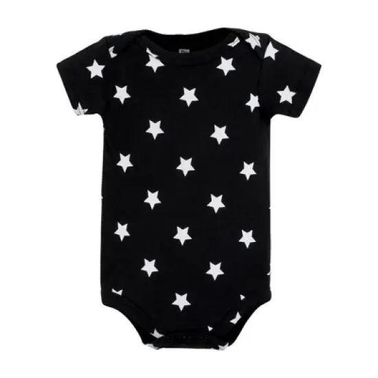 Hudson Baby Cotton Bodysuits, Happy Planets image {7}