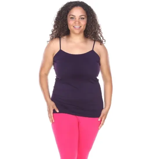 Women's Plus Size Tank Top - One Size Fits Most Plus - White Mark image {9}
