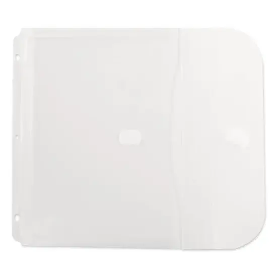 C-Line Poly Binder Pockets 11 1/2 x 9 1/4 Clear 5/Pack 57537 image {1}