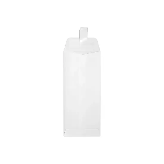 JAM Paper #10 Self Seal Policy Envelopes 4 1/8" x 9 1/2" Strathmore White 50/Pack (7716-WLI-50) image {2}