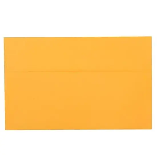 JAM PAPER A6 Colored Invitation Envelopes - 4 3/4 x 6 1/2 - Ultra Orange - 100/Pack image {1}