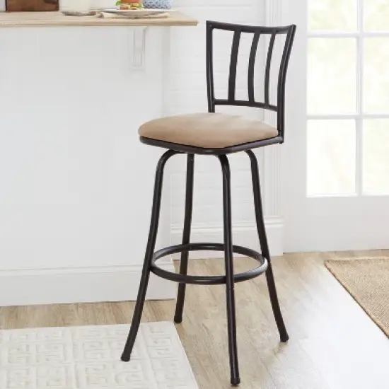 Robinson Adjustable Counter Height Barstool - Holli Furniture image {6}