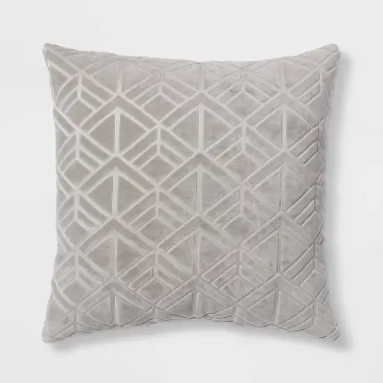 Euro Carved Velvet Jacquard Decorative Throw Pillow - Threshold&trade; image {6}