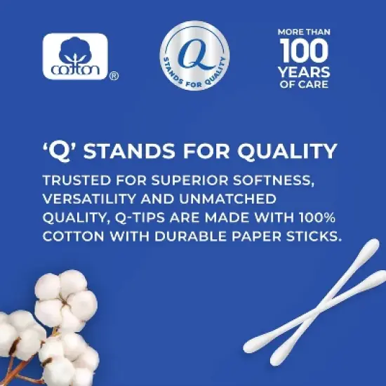 Q-Tips Blue Purse Pack Cotton Swabs - 30ct image {1}