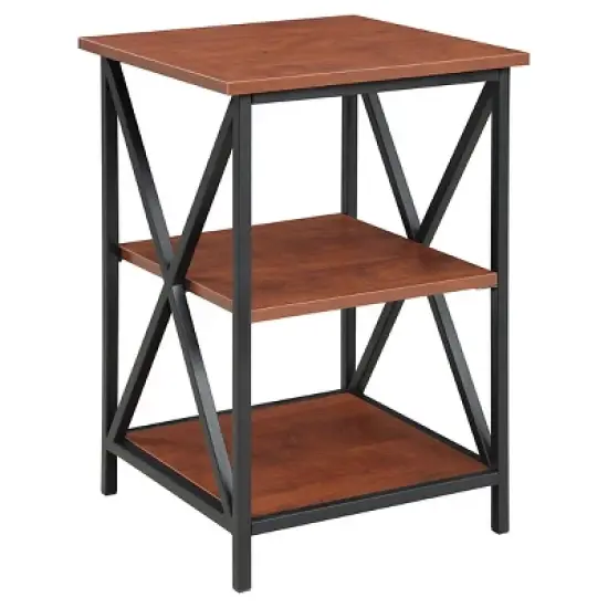 Tucson End Table with Shelves - Breighton Home image {12}