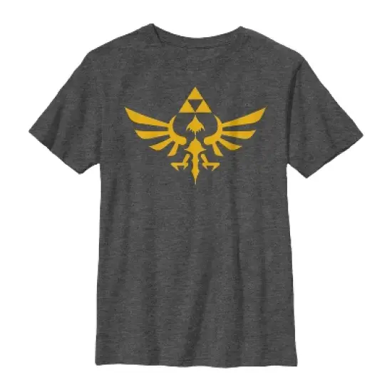 Boy's Nintendo Legend of Zelda Triforce T-Shirt image {3}