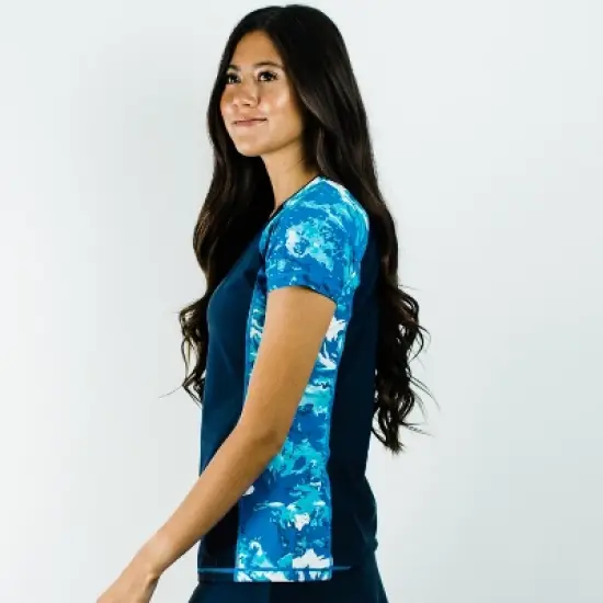 Calypsa - Women's Loose Fit Adele Swim Top image {1}