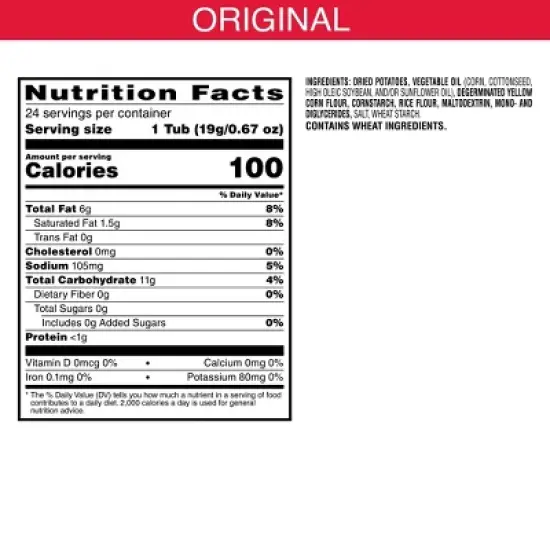 Pringles Halloween Spooky Stacks Original Potato Crisps Chips - 16oz/24ct image {4}