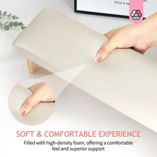 SAVILAND Pro Folding Salon Arm System - 45&deg; Ergo Rest w/Medical PU Pad for Tech Bench. image {5}