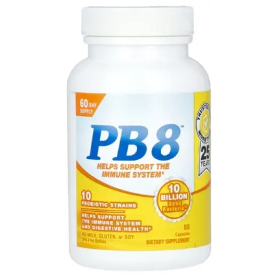 Nutrition Now PB 8&trade;, 10 Billion, 60 Capsules image {2}