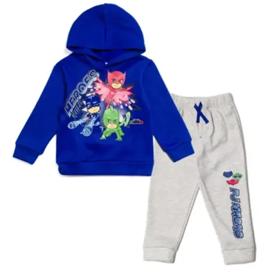 PJ Masks Gekko Owlette Catboy Fleece Pullover Hoodie and Pants Outfit Set Toddler  image {8}