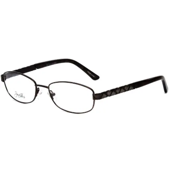 Calabria Viv 696 Designer Eyeglasses in Black Crystal :: Custom Left & Right Lens image {1}