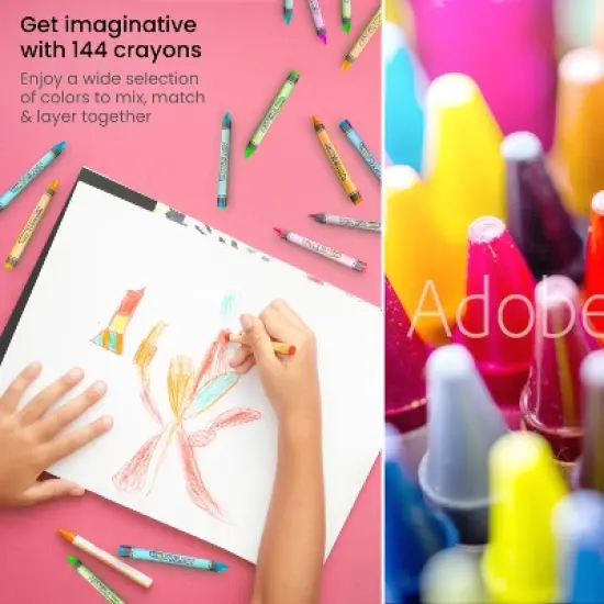 Arteza Kids Wax Crayons, 72 Pieces - 2 Pack image {4}