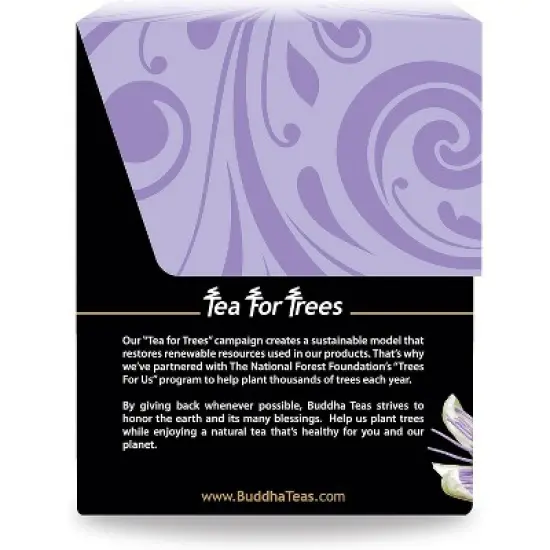 Buddha Teas Organic Passion Flower Tea - Case of 6/18 Bags image {4}
