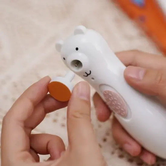 haakaa Happii Bear Rechargeable Nail Trimmer Set image {6}