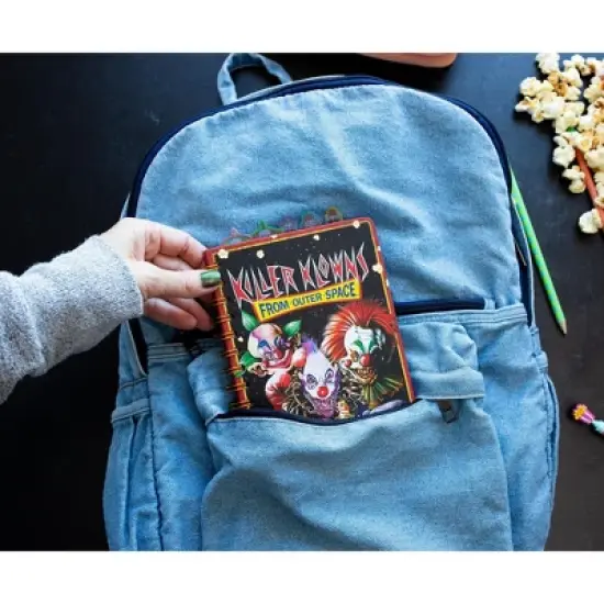 Silver Buffalo Killer Klowns From Outer Space 5-Tab Spiral Notebook With 75 Sheets image {8}