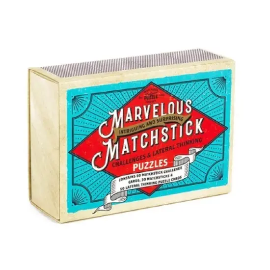 Professor Puzzle USA, Inc. Magnificent Matchstick Challenge | 50 Challenges & Brain Thinking Puzzles image {1}