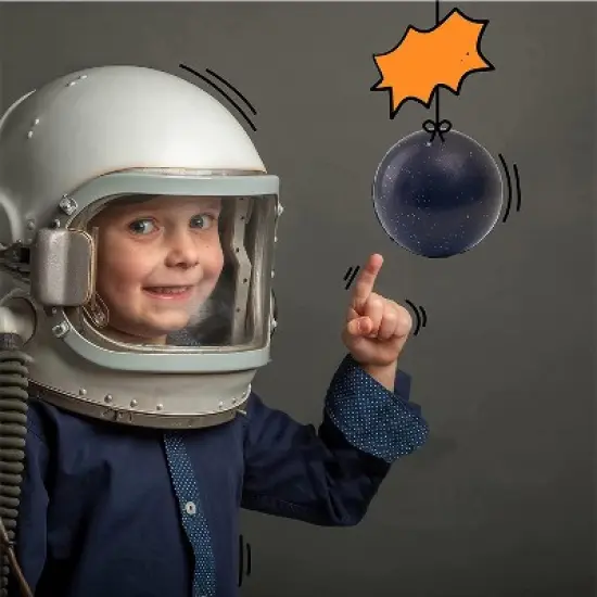Neliblu 2.5" Space Theme Stress Balls for Kids and Adults, 12-Pack image {3}