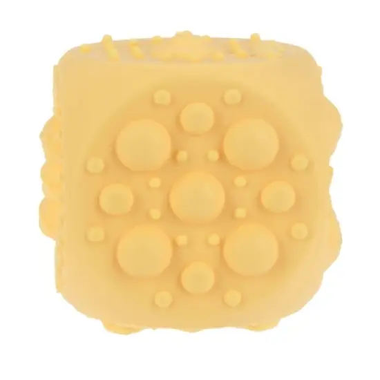 Nuby Silicone Block Poppers - Neutral - 2pk image {2}