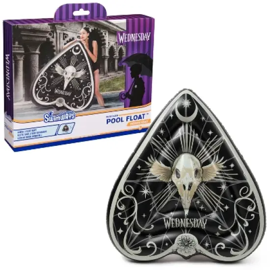 Swimways Wednesday Oversized Float: PVC Pool Lounger for Ages 14+ image {6}