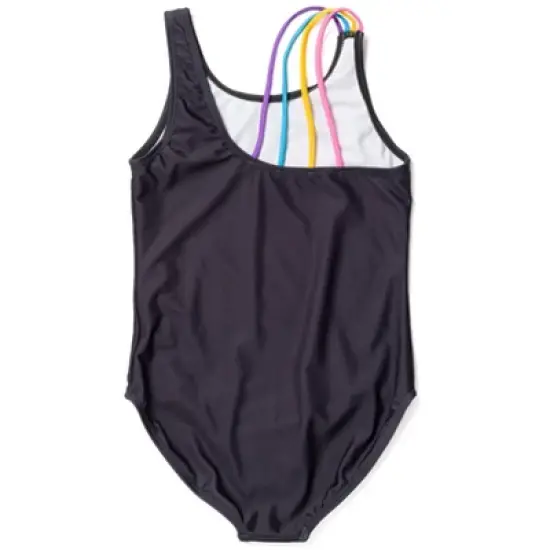 Rainbow High Avery Styles Karma Krystal Bailey Girls One Piece Bathing Suit Toddler to Big Kid image {4}