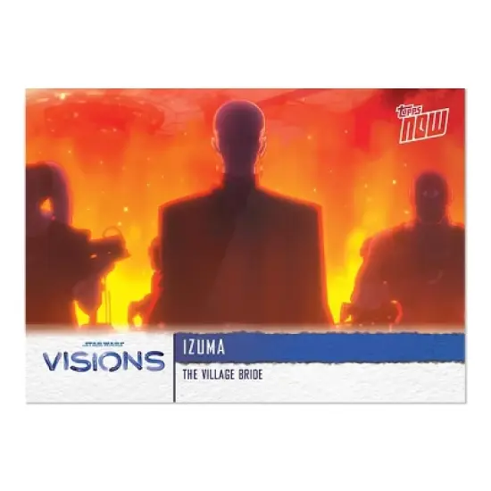 TOPPS NOW 2021 Star Wars Visions 5-Card Pack | The Village Bride image {4}