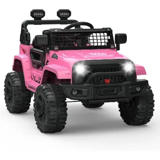 12V Kids Ride-On Truck Car, Electric Off-Road Vehicle with Parent Remote Control, 3 Speed, ASTM Certified Battery Powered Toy for Toddlers image {12}