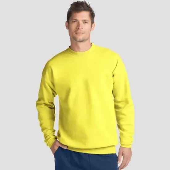 Hanes Men's EcoSmart Fleece Crew Neck Sweatshirt image {3}