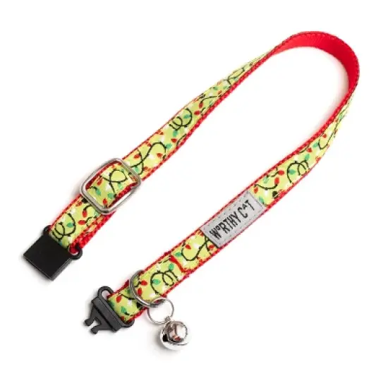 The Worthy Dog Lit Breakaway Adjustable Cat Collar image {1}