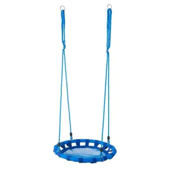 HearthSong ColorBurst Round Platform Tree Swing for Kids image {10}
