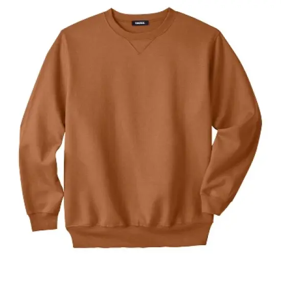 KingSize Men's Big & Tall Fleece Crewneck Sweatshirt image {21}