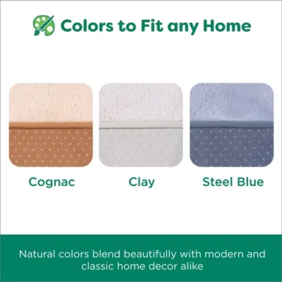 FurHaven Plush & Embossed Velvet Dreamer Orthopedic Sofa Pet Bed for Dogs and Cats image {10}