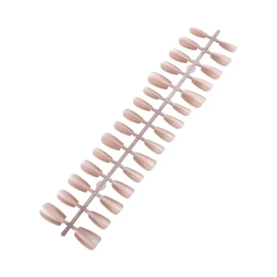 Unique Bargains Women's Full Coverage Nails Tips S Pink 1 Pc image {5}