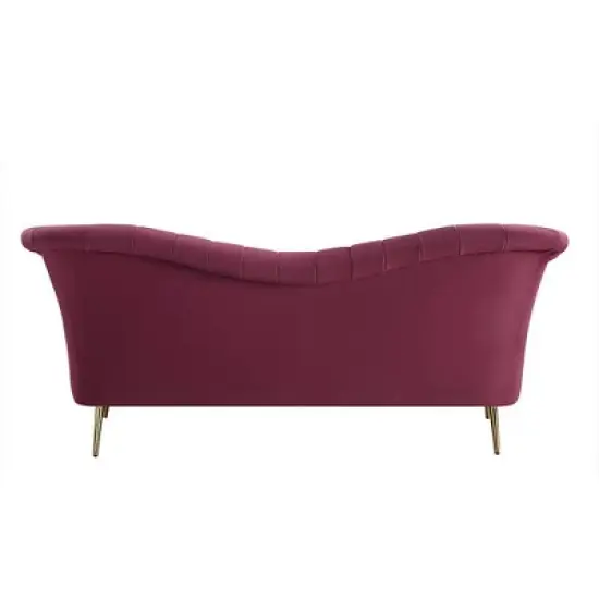 80" Callista Sofa Red Velvet - Acme Furniture image {5}