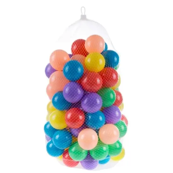 Toy Time Kids Popup 6-Sided Ball Pit With 200 Balls image {4}