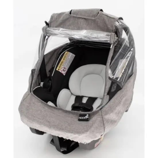 Hoovy Universal Car Seat Rain Cover & Weather Shield with Net image {1}