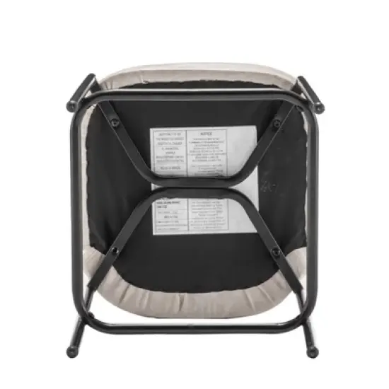 Modern Mid-Back Counter Height Barstool Faux Leather - WOVENBYRD image {6}