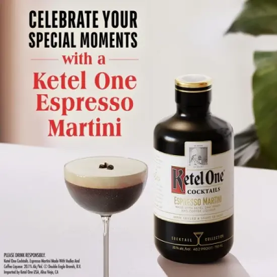 Ketel One Espresso Martini Cocktail - 375ml Bottle image {2}
