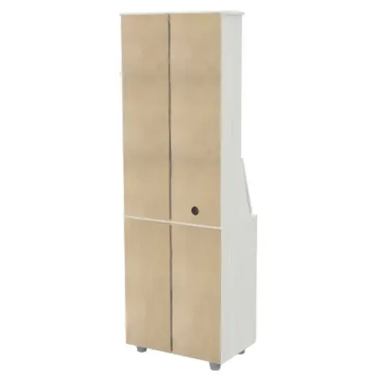 Computer Credenza Workenter Washed Oak - Inval image {7}