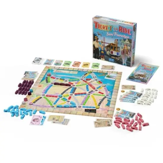 Ticket to Ride - San Francisco Game image {2}
