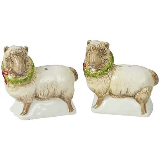 Park Designs Christmas Barn Salt And Pepper Set image {3}