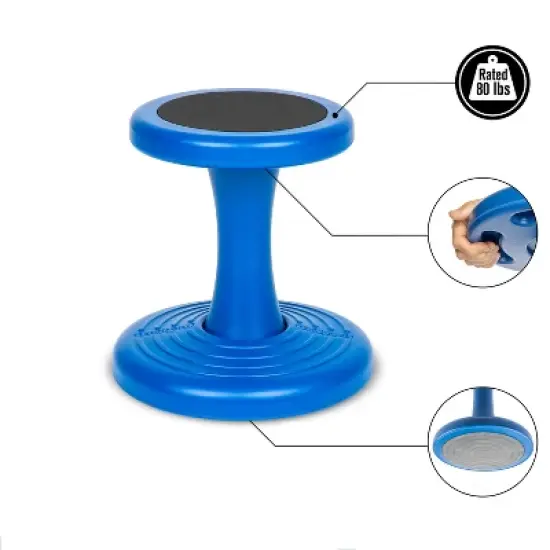 GoSports Wobble Chair - Sensory Stool for Active Kids - ADHD Chair for Classrooms or Home image {2}