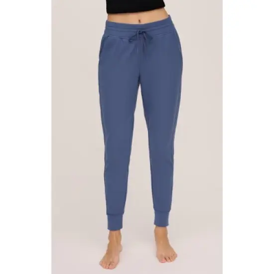 Yogalicious - Women's Polarlux Fleece Inside High Waist Jogger with Side Pockets and Drawstring image {4}