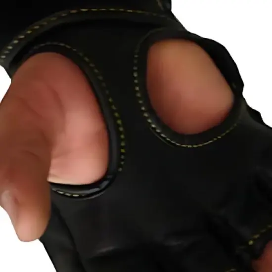 Amber Fight Gear Ultimate Performance Boxing Gloves Unmatched Power, Precision, Durability, and Comfort in The Ring, Black, X-Small image {3}