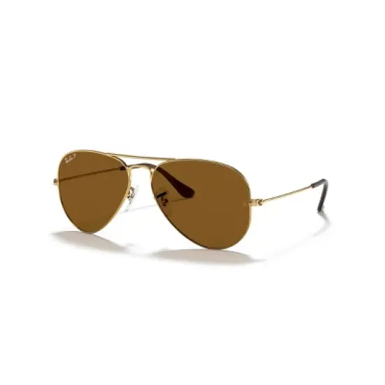Ray-Ban RB3025 58mm Aviator Unisex Pilot Sunglasses Polarized image {9}