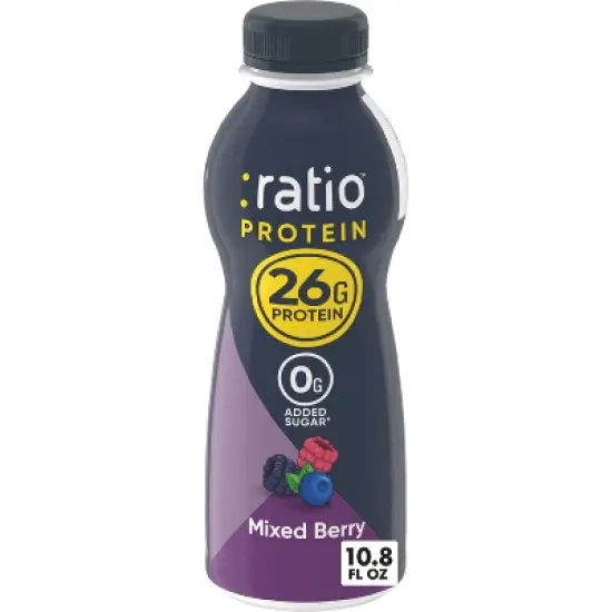 :ratio Protein Yogurt Beverage Mixed Berry - 26g Protein 10.8oz image {6}
