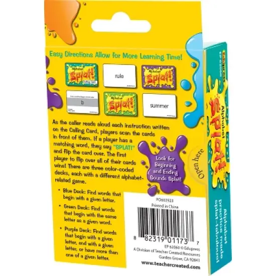 Teacher Created Resources Alphabet Splat Game image {2}