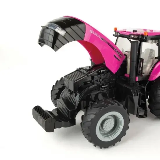 1/16 Big Farm Case IH Magnum PINK Tractor with Loader and Lights & Sounds, 47430 image {6}