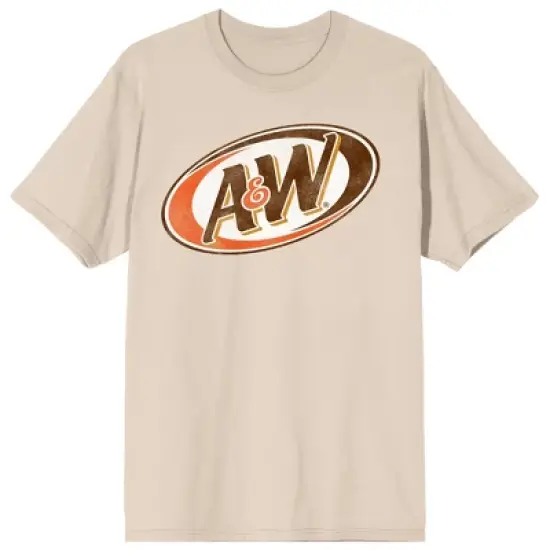 A&W Vintage Logo Women's Natural T-Shirt image {5}